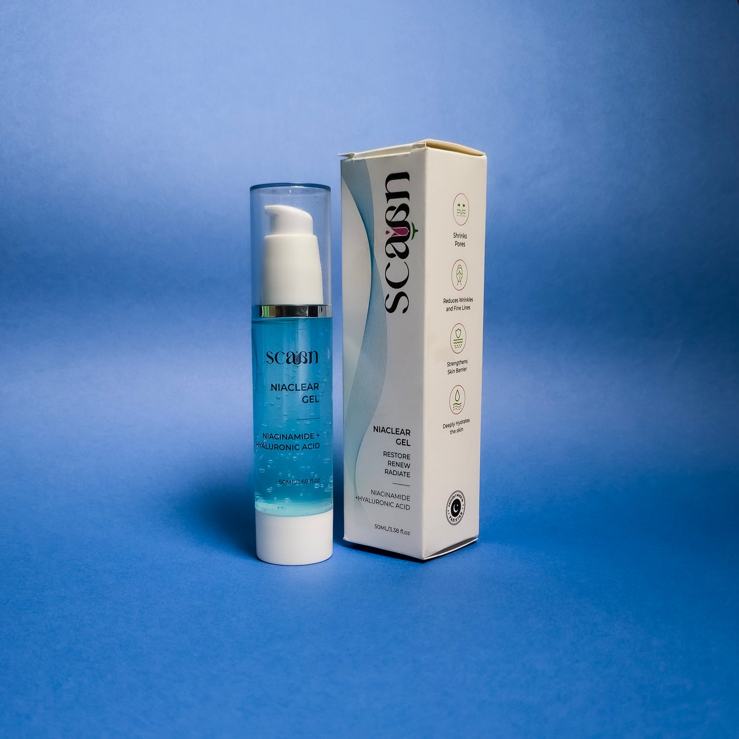 Niaclear Gel -  Restore. Renew. Radiate