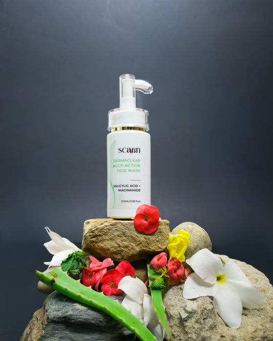 DermaClear Multi-Action Facewash - Revive. Renew. Radiate