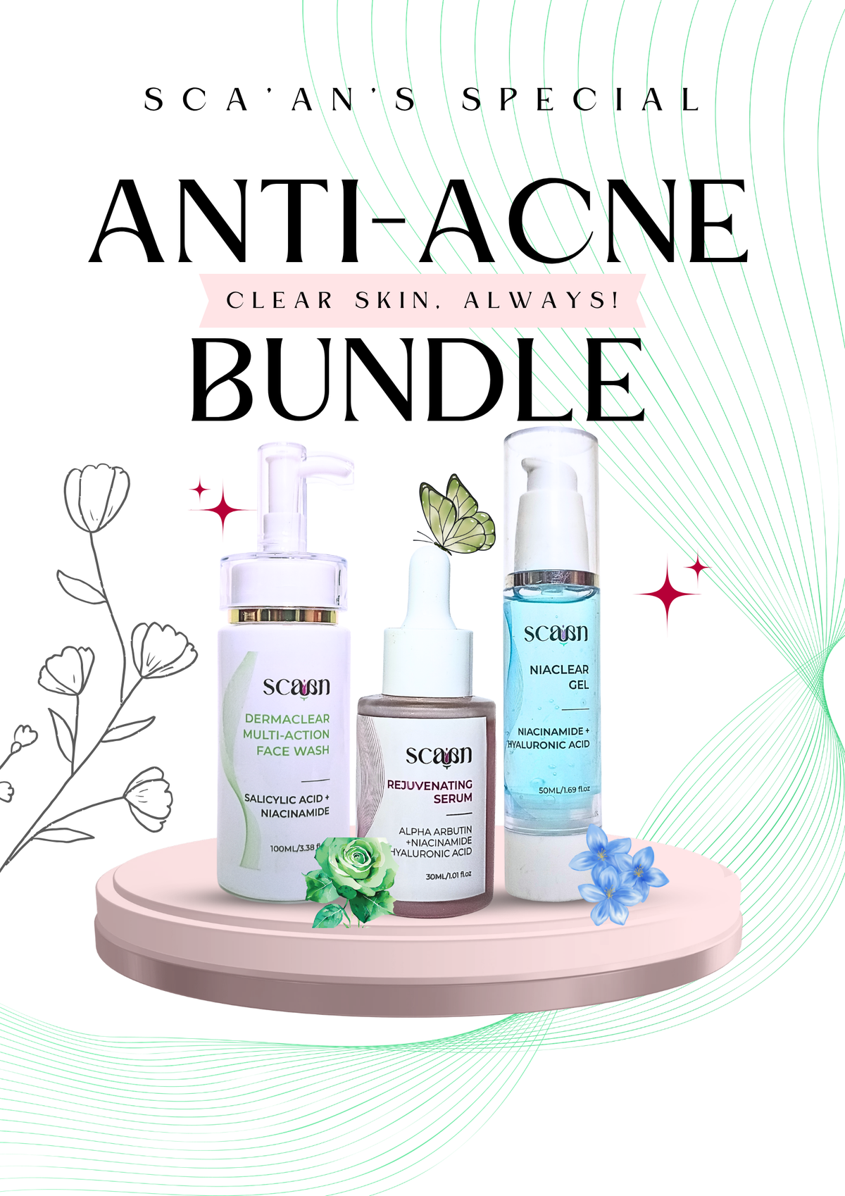 The Anti-Acne Bundle — Clear. Calm. Confident.
