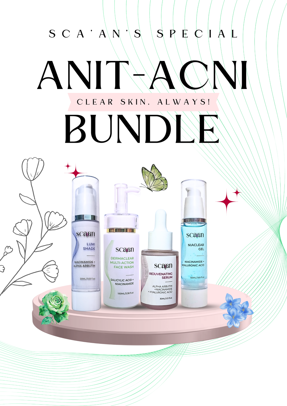 The Anti-Acne Bundle — Clear. Calm. Confident.