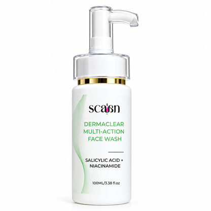 DermaClear Multi-Action Facewash - with Salicylic Acid, Niacinamide and Glycerin
