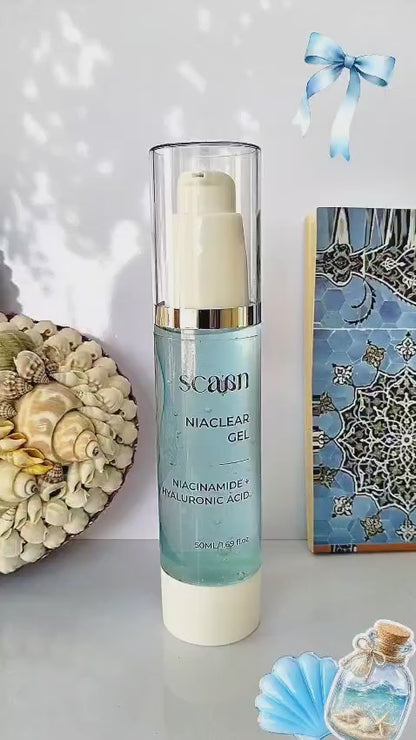 Niaclear Gel -  Restore. Renew. Radiate with  Niacinamide & Hyaluronic Acid